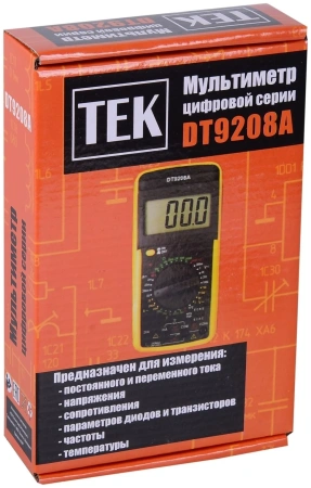 Мультиметр DT 9208A