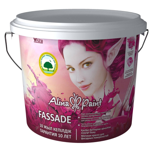 Аlina Paint эмульсия фасадная Fassade 15кг Аlina Paint эмульсия фасадная Fassade 15кг