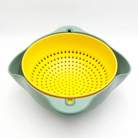 Миска-дуршлаг DH 28,5 см пластик DH3437-GREEN