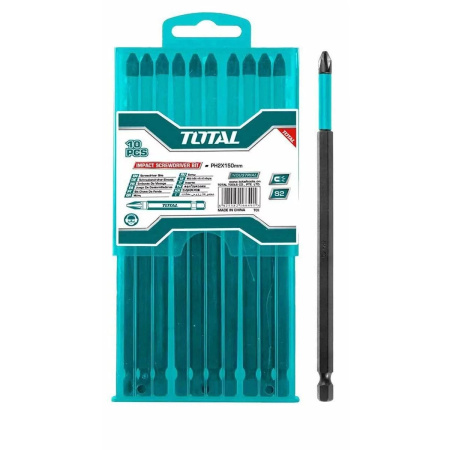 Биты удлиненные INDUSTRIAL 150мм, TACIM16PH263 - "ТОТАL" PH2.