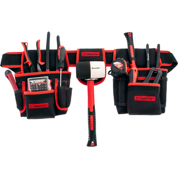 Сумка-пояс для инструмента Matrix 20карманов