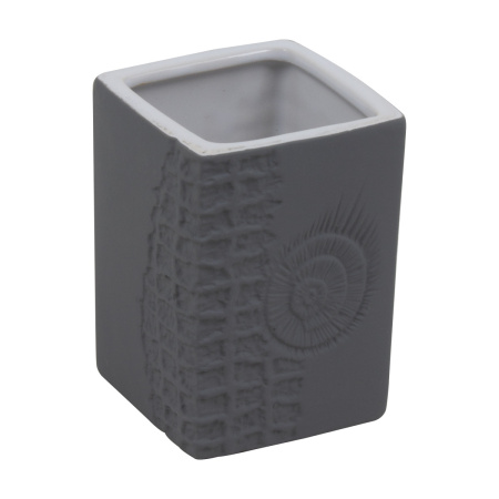Набор для ванной комнаты Bathlux light gray (дозатор, 2 стакана, мыльница) 73160