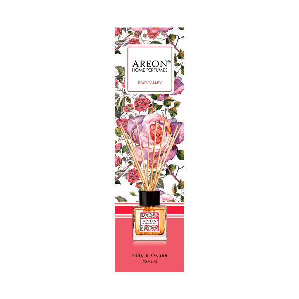 Аромадиффузор Areon Home Perfume Botanic 50 мл Rose Valley