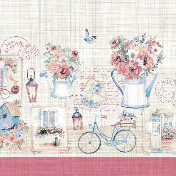 Полотенце кухонное Самойловский текстиль История открыток 40х70 см 763029