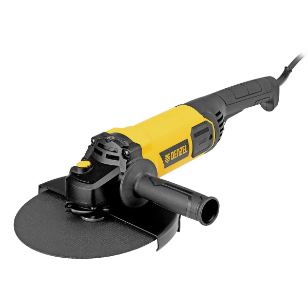 Машина шлифовальная угловая AGL230-2400, 2400 Вт, 230 мм, 6600 об/мин// Denzel