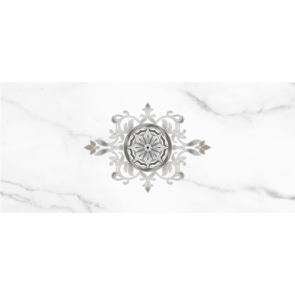 Декор арт. 332901 Crystal бел. 200х450 толщ.8 мм