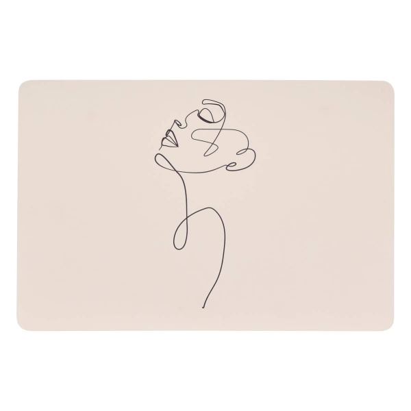 Мат сервировочный Atmosphera Visage 45x30 см 3 цв в ассорт 203275C