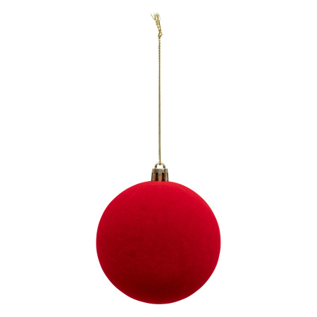 Набор елочных украшений Feeric Бархат 8 см 9 шт 198551