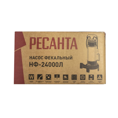 Насос фекальный НФ-24000Л Ресанта