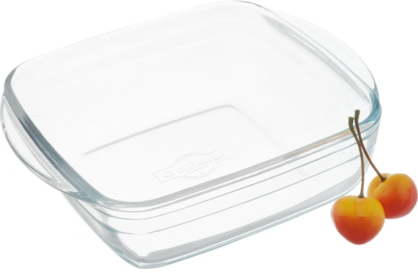 Блюдо O CUISINE 20x17x5.5см 1л квадратное с крышкой