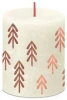 Свеча столбик Bolsius 8х6,8 см Soft Pearl