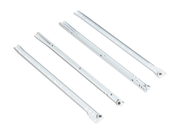 Направляющие роликовые 300х1,1мм белые