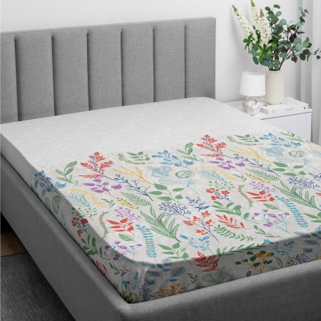 Простыня Самойловский Текстиль Гербарий 145х220 см