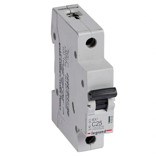 Автомат Legrand RX3 ВА 1Р С 25А 4,5ka 419666 Автомат Legrand RX3 ВА 1Р С 25А 4,5ka 419666