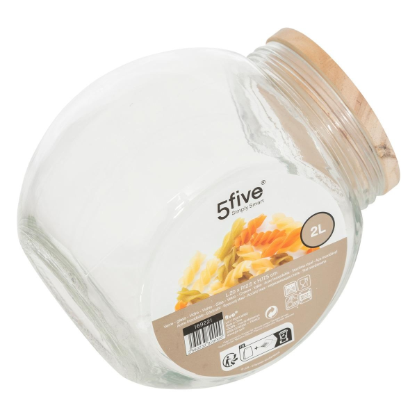 Банка для сыпучих продуктов 5Five 2,1 л 169221