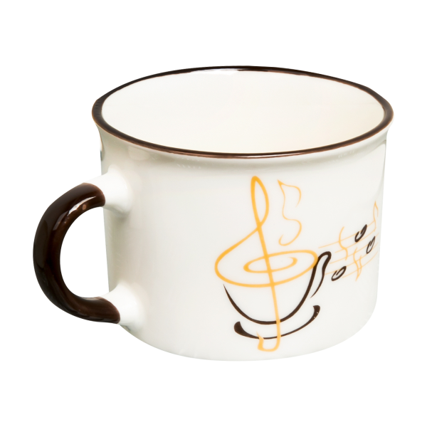 Кружка Music 160 мл  4 диз в ассортименте SDM001-G PRC