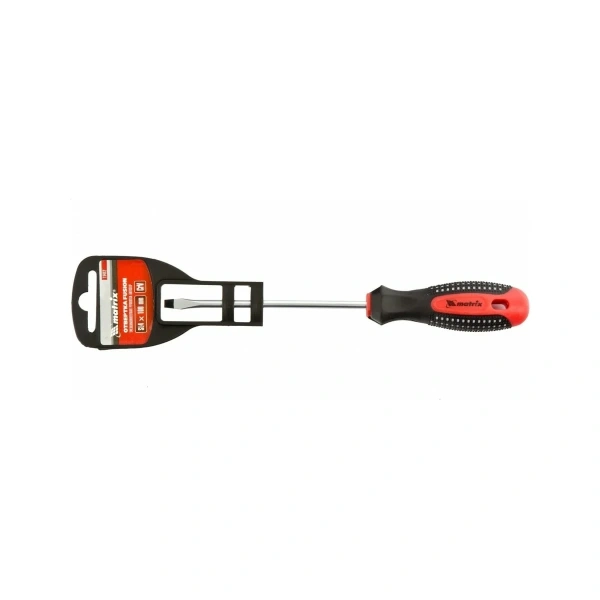 Отвертка Matrix Fusion SL4.0 х 100мм CrV 3-х компонентная рукоятка anti slip