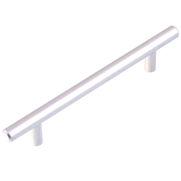 Ручка рейлинговая 128мм (матовый хром 1 шт)