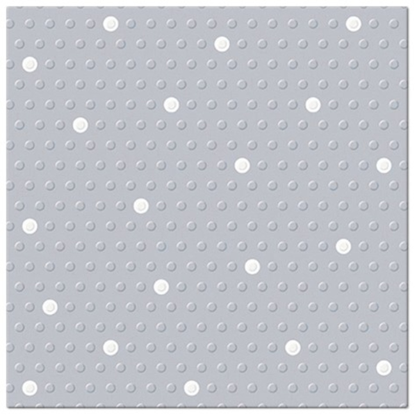 Салфетки бумажные PAW 3-х слойные 33х33 см уп.20 шт Точки белые SDL200080