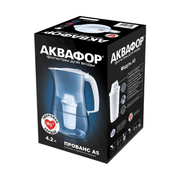 Кувшин Аквафор Прованс А5 Тритан (вишнёвый)