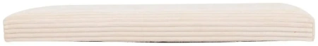 Пуф складной Atmosphera Arum Ribbed Double 76х38 см слоновая кость 207382A