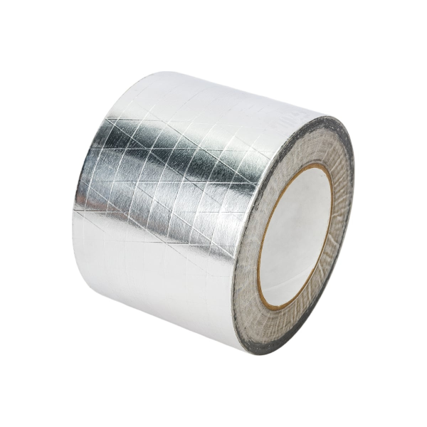 Лента алюминиевая клейкая армированная 100мм х 40м, арт.SMP-55611-1