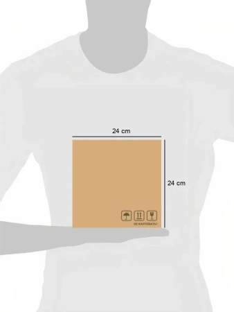 Кронштейн декоративный 250х250 мм, белый//СИБРТЕХ