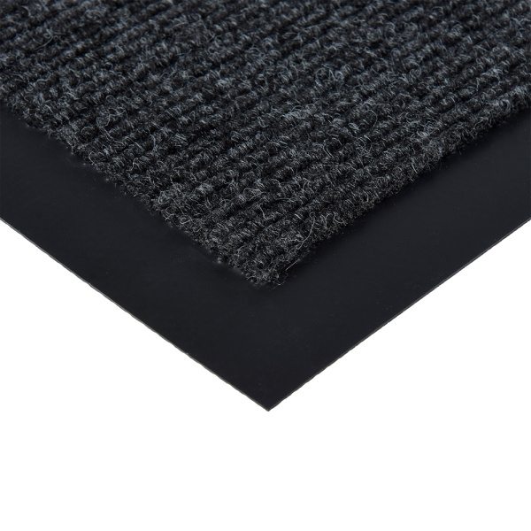 Коврик влаговпитывающий, ребристый “TRIP” 60*90 см "VORTEX", серый / 10