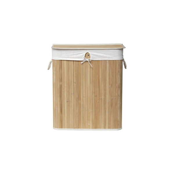 Корзина для белья Tendance 63х52х32 см с 2 отделениями бамбук 8708195