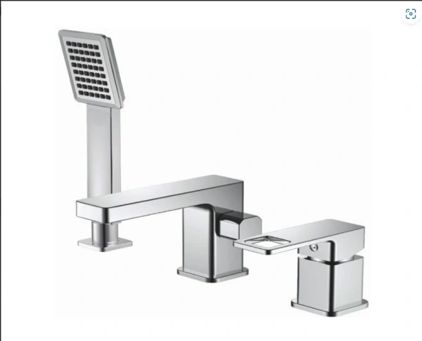 Смеситель на борт ванны HAIBA HB80615 хром