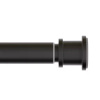 Карниз для ванной комнаты IDDIS 110-200 см черный SRB0120i14