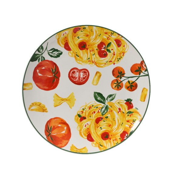 Тарелка обеденная Vegetable paradise Pasta 26,9х2,7 см 874448