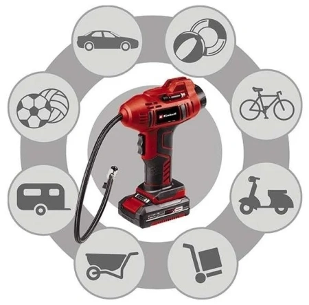 Компрессор аккум. Einhell CE-CC 18 Li-Solo (2071010)