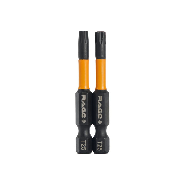 Набор бит торсионных TORX T25 S2 х 50 мм 2шт. RAGE by VIRA