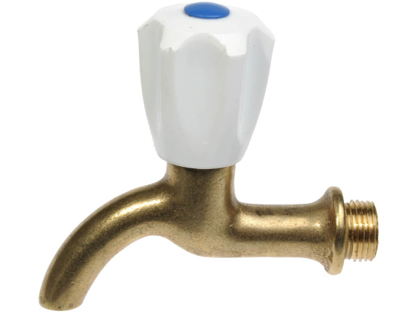 Кран водоразборный вентильный (дачный) 1/2" (металл), MP-У