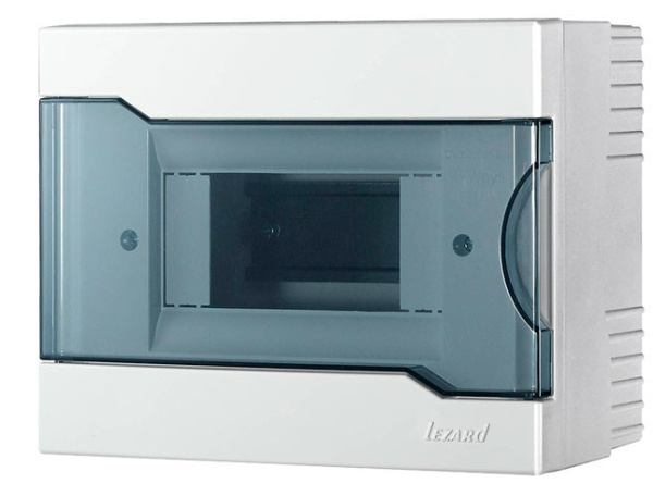 Бокс с прозр. крышкой ЩРН-П-6 для наруж.ус-ки 6 мод.730 2000 006