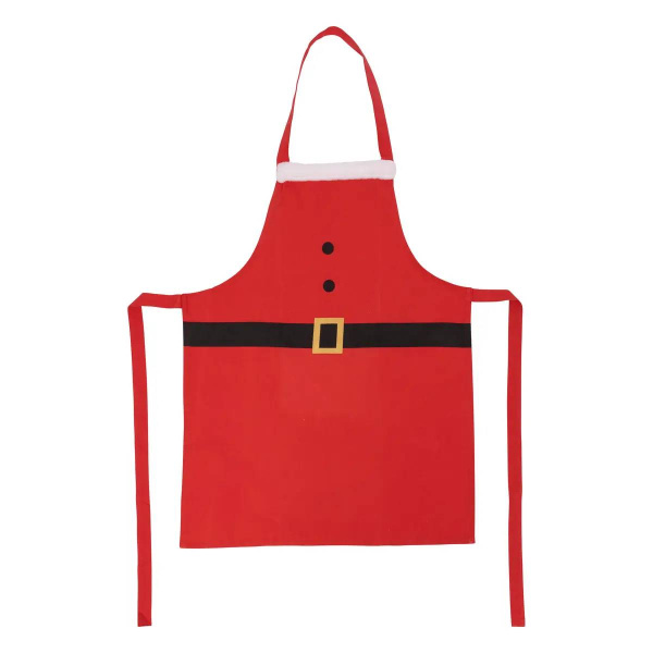 Фартук новогодний Feeric 80х60 см красный 191468