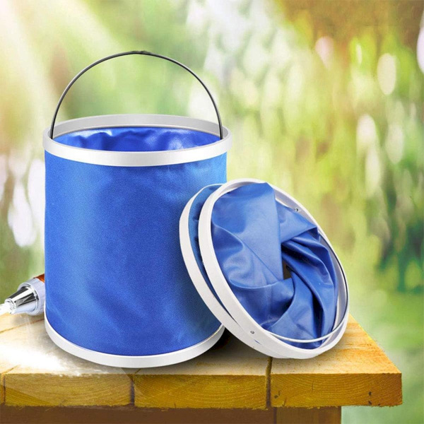 Ведро складное Оксфорд 13 л в чехле 6898 CN