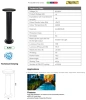 Светильник садовый DEXTER-3 076-115-0003 12W BLACK 4200K 85-265V LED GRDN LMP