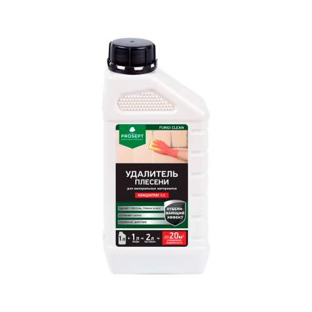 PROSEPT FUNGI CLEAN - Удалитель плесени концентрат 1:1, 1л.
