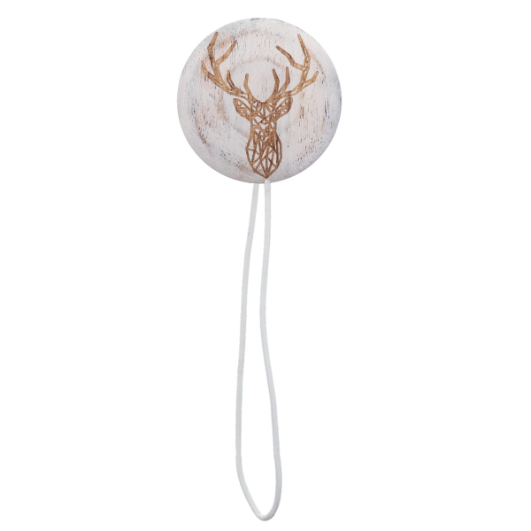 Подхват для штор на магните Luance CERF белый 2804401