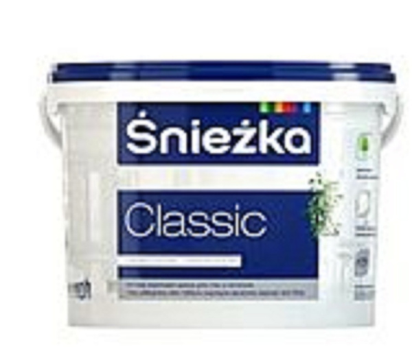 Краска Sniezka Classic белая 3 л Краска Sniezka Classic белая 3 л