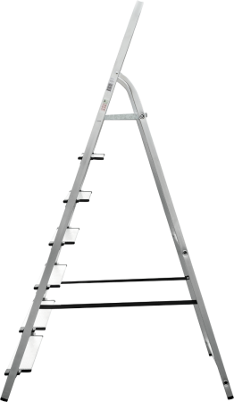 Лестница Новая Высота алюминиевая, ступень 130 мм, NV1117, 1x7