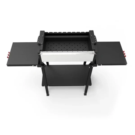 Мангал Grillver Крафтикс Сильвер на подставке