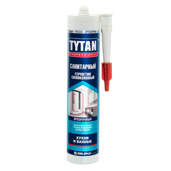 TYTAN силикон санитарный бесцветный КНР (280мл-310 мл)