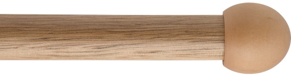 Карниз для штор Luance BOULE  2м D28 дерево натуральный 9509N2820009