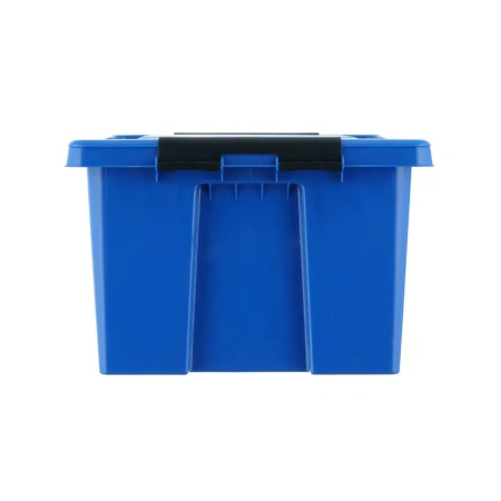 Ящик с крышкой Rox Box 36л синий