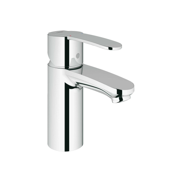 Смеситель д/р  Grohe Wave Cosmopolitan, однорычажный, хром, донный клапан 23202000