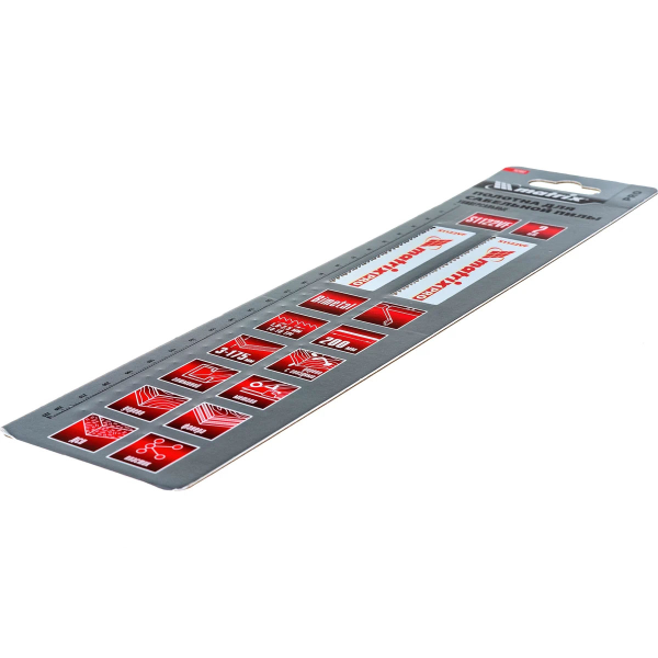 Полотна универсальные для сабельной пилы S1122VF,200/1,8-2,5 мм, Bimetal, 2шт., PRO// Matrix