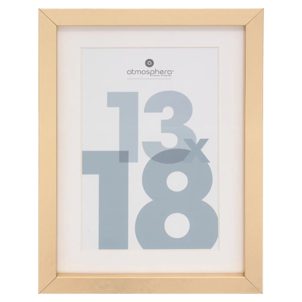 Фоторамка Atmosphera Manu 13х18 см золото 162352E